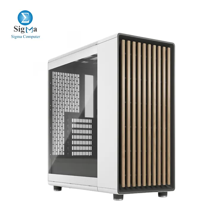 Fractal North Chalk White TG Clear Tint ATX Mid Tower Case
