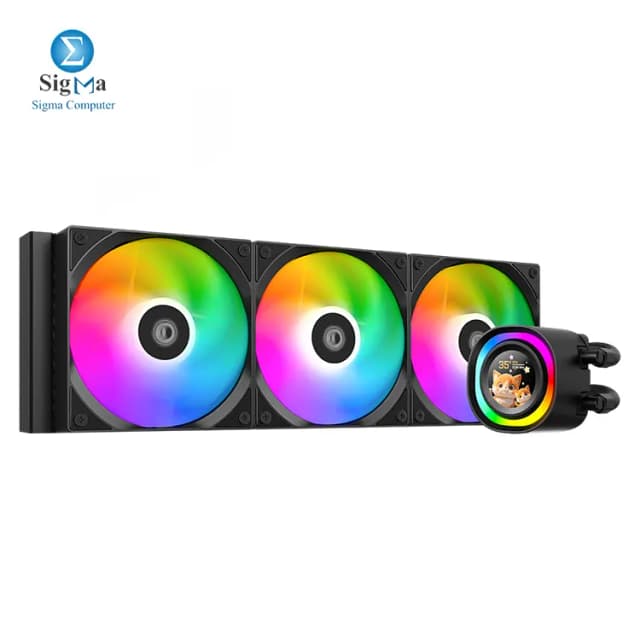 ID-COOLING FX360 LCD Gen 7 Pro Pump ARGB Liquid CPU Cooler (AIO)