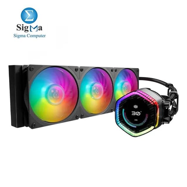 COOLER MASTER MasterLiquid 360 Ion LCD ARGB Black