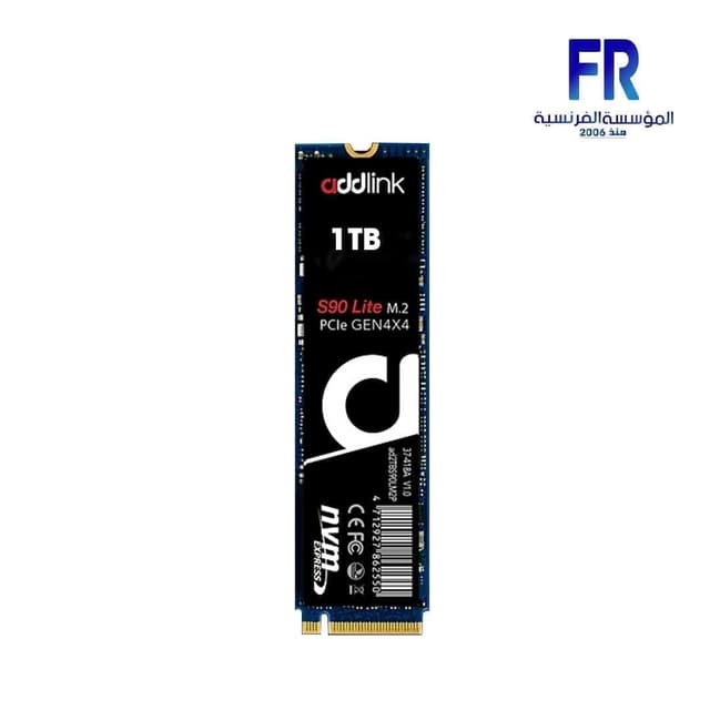 Addlink S90 Lite 1Tb M2 2280 Pcie Gen4 Nvme Internal Solid State Drive SSD