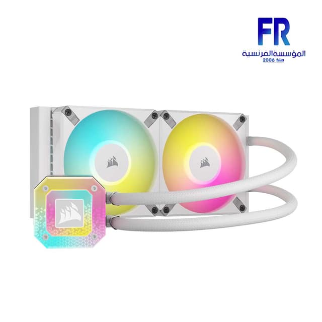 Corsair Icue H100I RGB Elite Cabellix XT White AIO Liquid Cpu Cooler