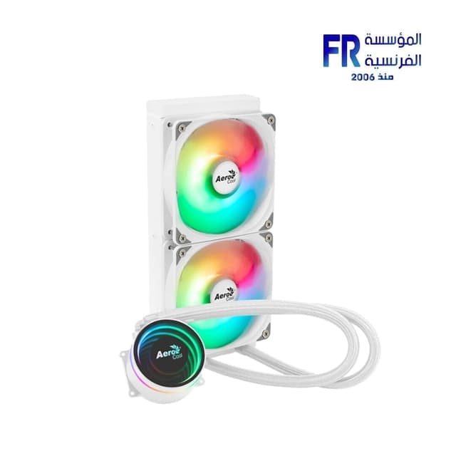 AeroCool Oasis L240 Argb White Aio Liquid Cpu Cooler