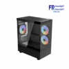 AeroCool Viewport Mini ARGB + Lux 650W 80plus Bronze Psu Mini Tower Case