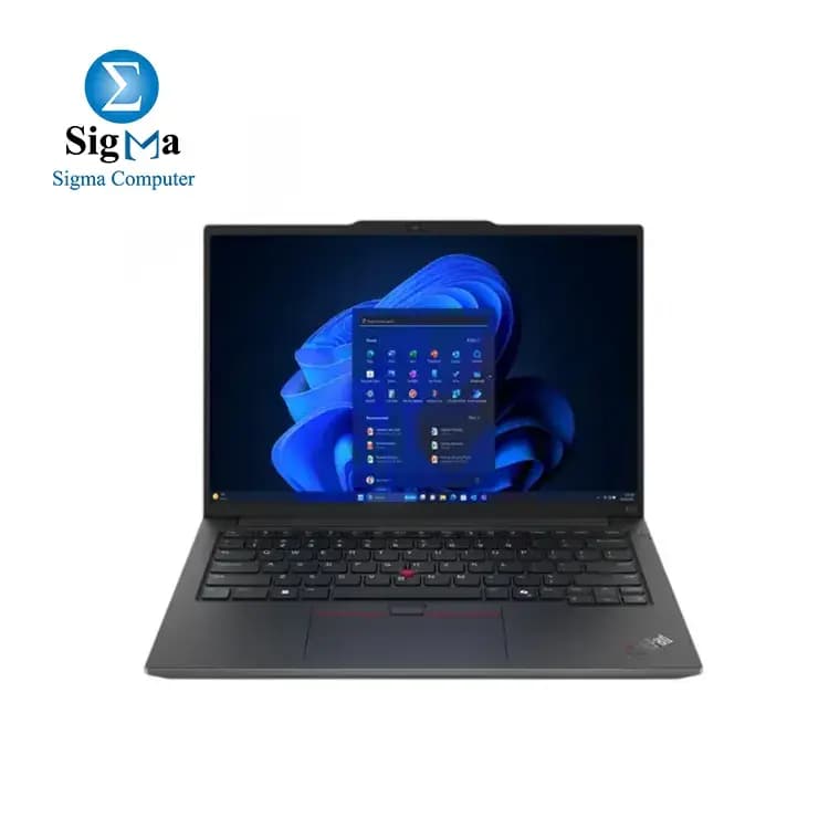 Lenovo ThinkPad E14 Gen 7-21SXS0N500 Business Laptop - Intel Core Ultra 7 255H - Intel Arc Graphics - 16GB DDR5-5600 - 512 GB SSD PCIe - 14-inch WUXGA (1920x1200) IPS 300nits , 45% NTSC - White Backlit.