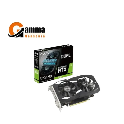 ASUS Dual GeForce RTX™3050 OC Edition-6GB GDDR6