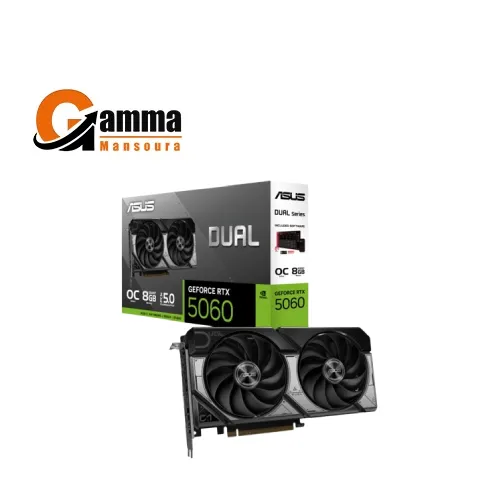 ASUS Dual GeForce RTX 5060 OC 8GB GDDR7 Graphics Card