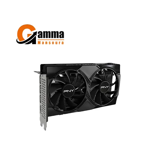 PNY NVIDIA GeForce RTX™ 5060 OC Dual Fan, Graphics Card (8GB GDDR7, 128-bit, SFF-Ready, PCIe® 5.0, HDMI®/DP 2.1, 2-Slot, NVIDIA Blackwell Architecture, DLSS 4)