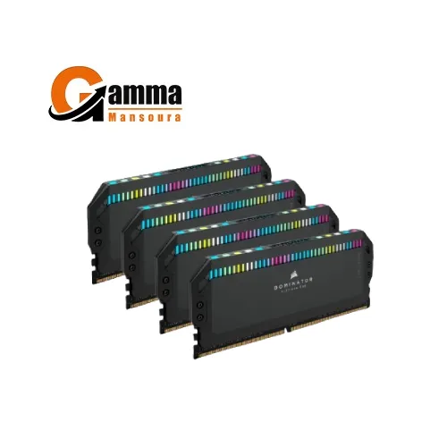 CORSAIR DOMINATOR PLATINUM RGB 64GB (4x16GB) DDR5 DRAM 6400MT/s CL32 Memory Kit