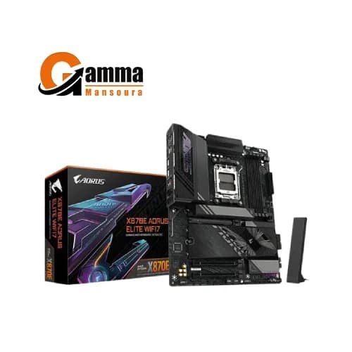 Gigabyte X870E AORUS ELITE WIFI7 Socket AM5 LGA 1718 Motherboard