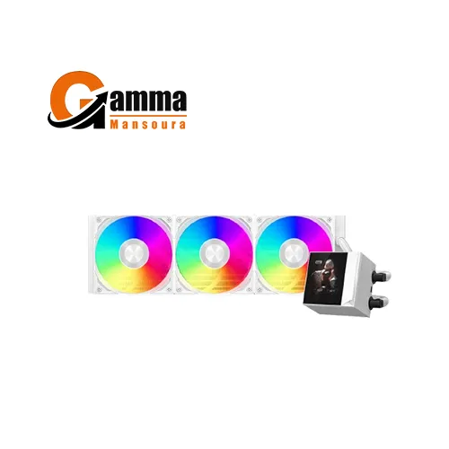 Pc Cooler DC360 Pro Argb Display White Aio Liquid Cpu Cooler