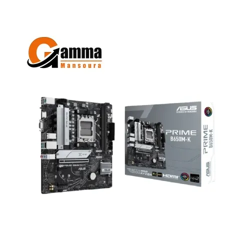 ASUS PRIME B650M-K AMD Ryzen AM5 Micro ATX DDR5 HDMI Motherboard