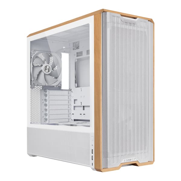 Lian Li Lancool 217 Mid Tower Gaming Case WHITE