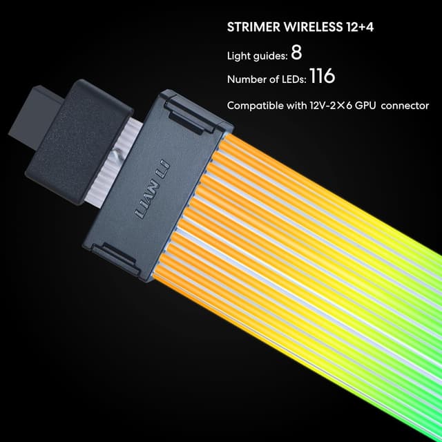 Lian Li Strimer Wireless 16 Pin ARGB Power Extension Cable