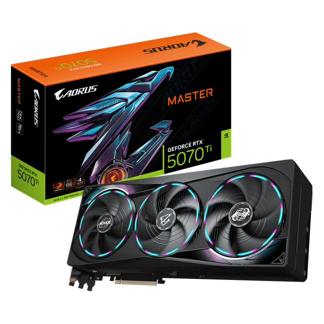 GIGABYTE AORUS GeForce RTX 5070 Ti MASTER 16G