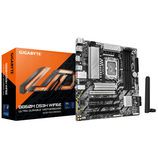 GIGABYTE B860M DS3H WIFI6E LGA 1851 Motherboard