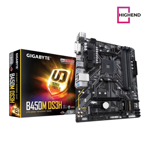GIGABYTE B450M DS3H AM4 AMD