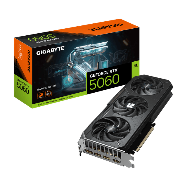 GIGABYTE RTX™ 5060 GAMING OC 8G