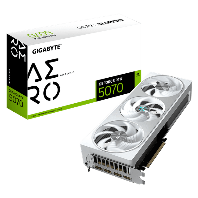 GIGABYTE GeForce RTX 5070 AERO OC 12G