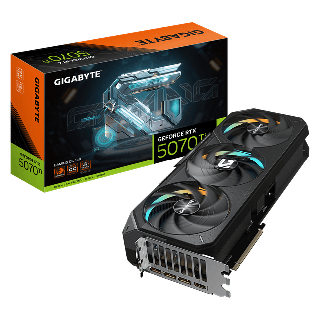 GIGABYTE GeForce RTX 5070 Ti GAMING OC 16G