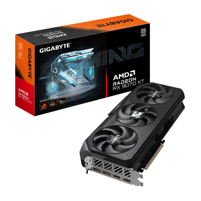 GIGABYTE Radeon™ RX 9070 XT GAMING OC 16G