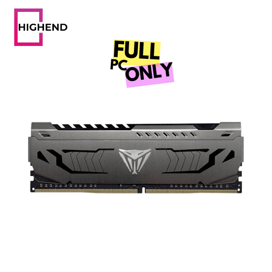 Patriot Viper Steel 32GB (1x32GB) DDR4 3200MHz CL16 Single-Channel RAM – High-Capacity Gaming Memory with Aluminum Heatsink, XMP 2.0 Support, and Low Latency for Intel/AMD Systems