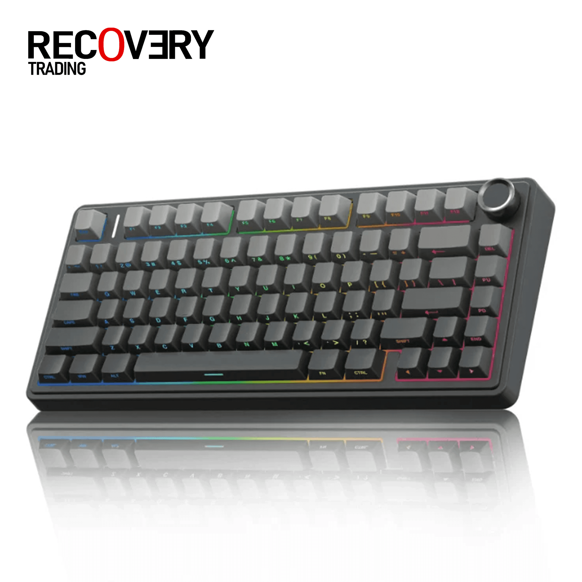 AULA F75 Wireless Mechanical Gaming Keyboard – Gradient Grey