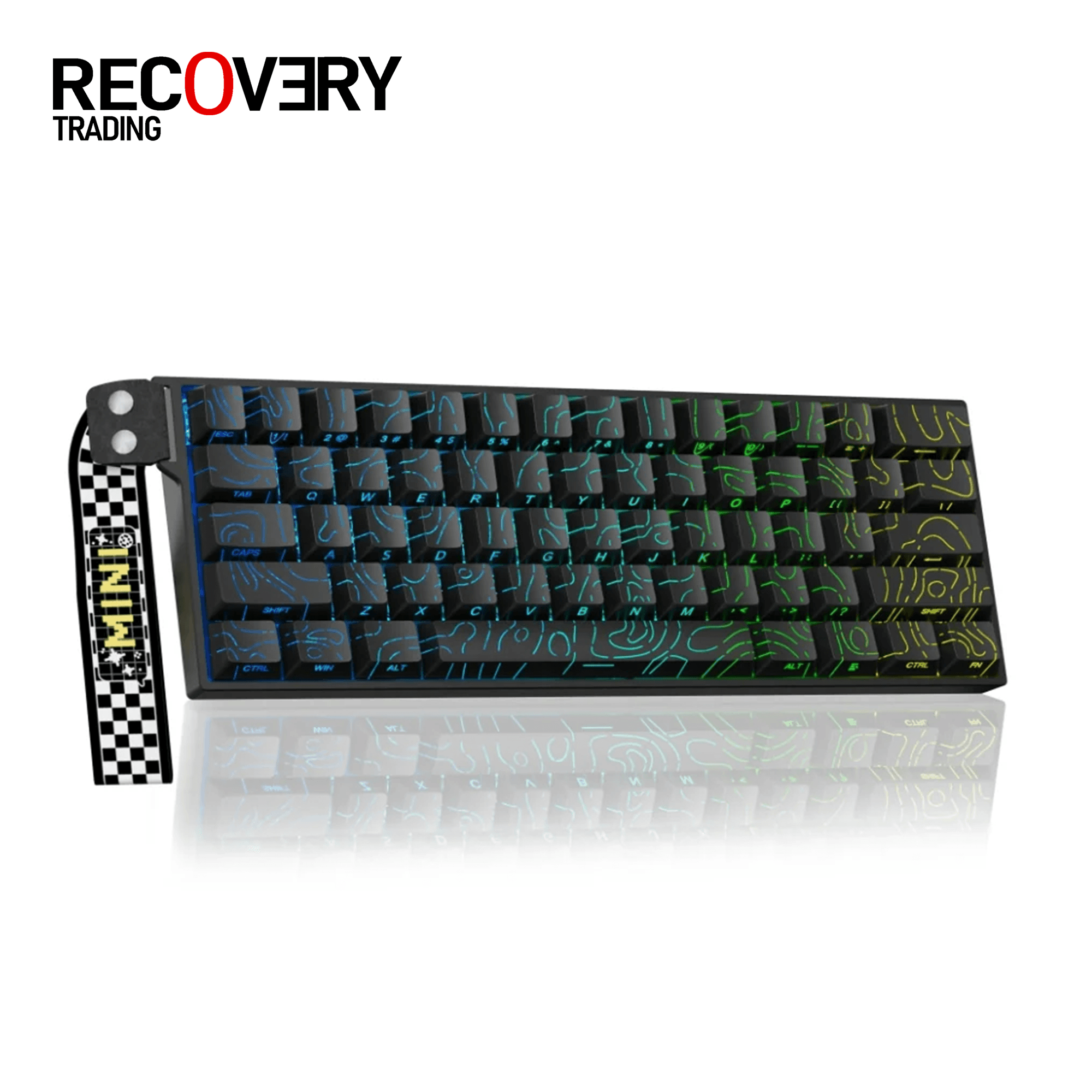 AULA MINI 60 HE MAX Tri-Mode Magnetic Gaming Keyboard – Black Contour