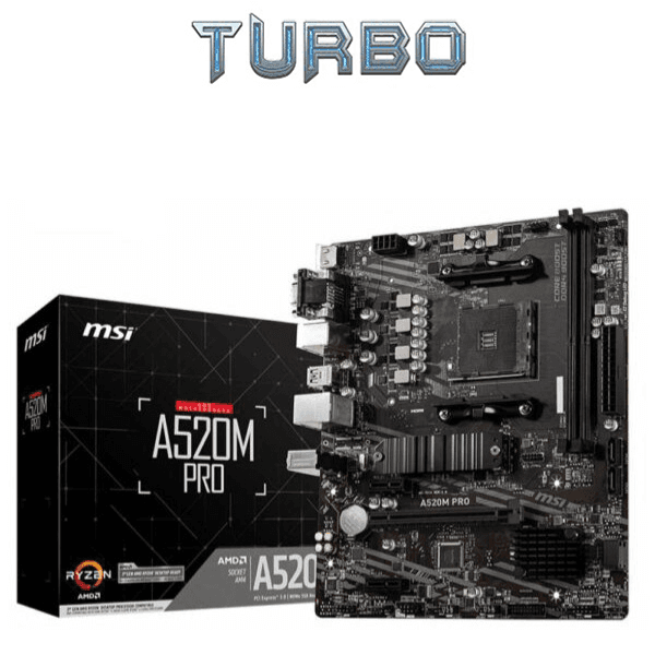 MSI A520M-A PRO Motherboard