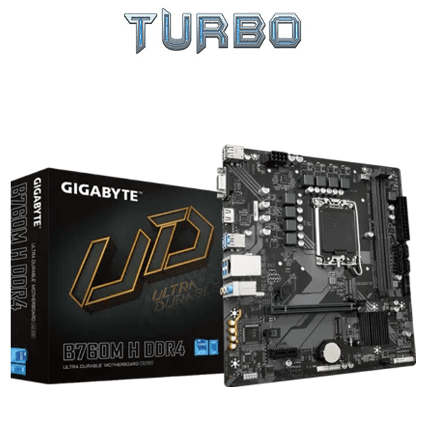 Gigabyte B760M H DDR4 Rev. 1.0 LGA1700 Motherboard