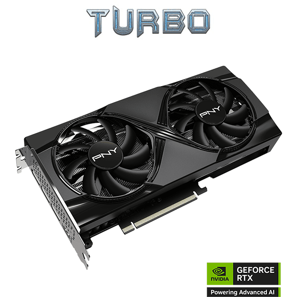 PNY GeForce RTX 5060 Ti 16GB GDDR7 Stealth Dual Fan Graphics Card (VCG5060T16DFXPB1)