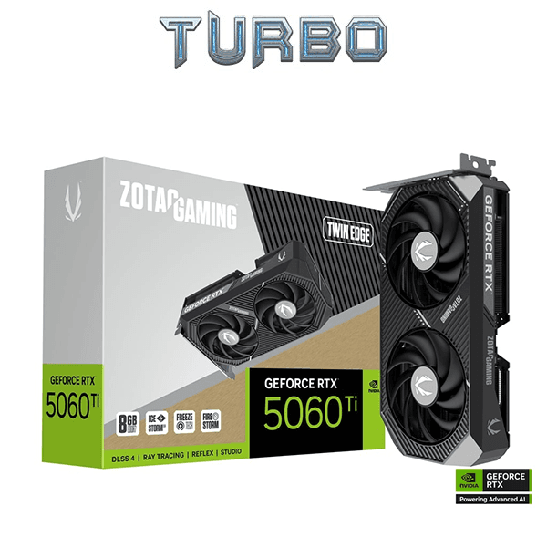 ZOTAC GAMING GeForce RTX 5060 Ti 8GB Twin Edge Graphics Card