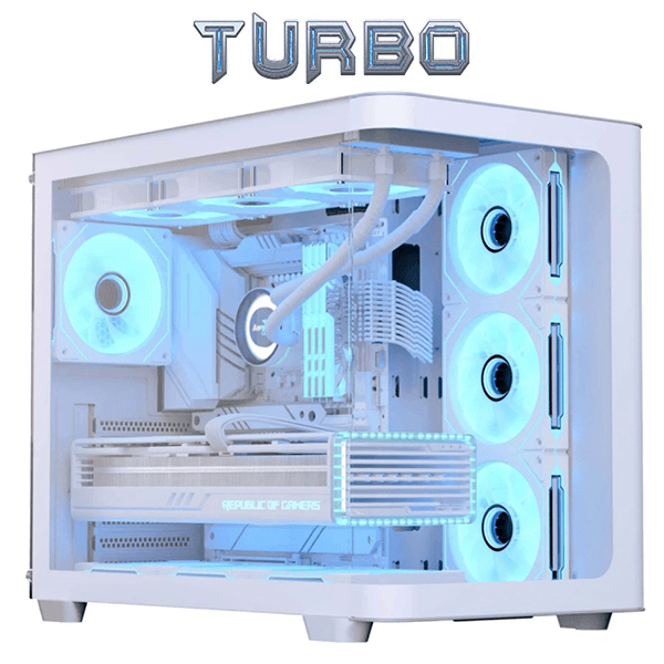 Aerocool P500C 4 Fan ARGB White Case