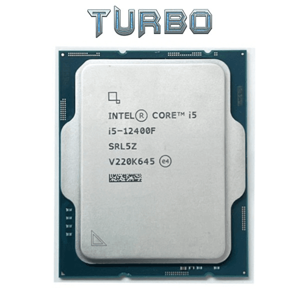 Intel Core i5-12400F Processor (18M Cache, up to 4.40 GHz, 6 Cores, 12 Threads, LGA1700, Desktop CPU) - Tray