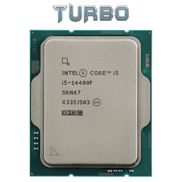 Intel Core i5-14400F Processor (20M Cache, up to 4.70 GHz, 10 Cores, 16 Threads, LGA1700, Desktop CPU) - Tray