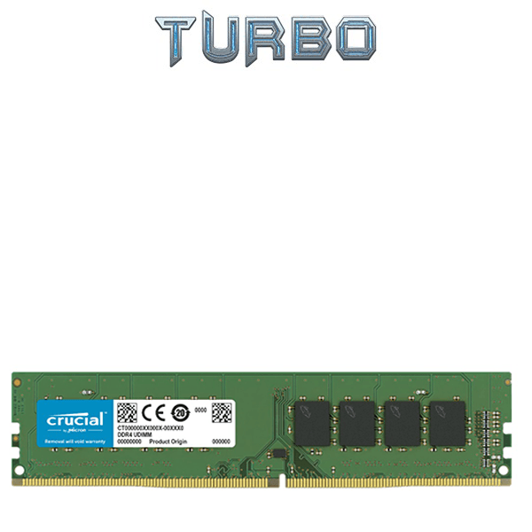Crucial 8GB DDR4 3200MHz CL22 Desktop Memory RAM