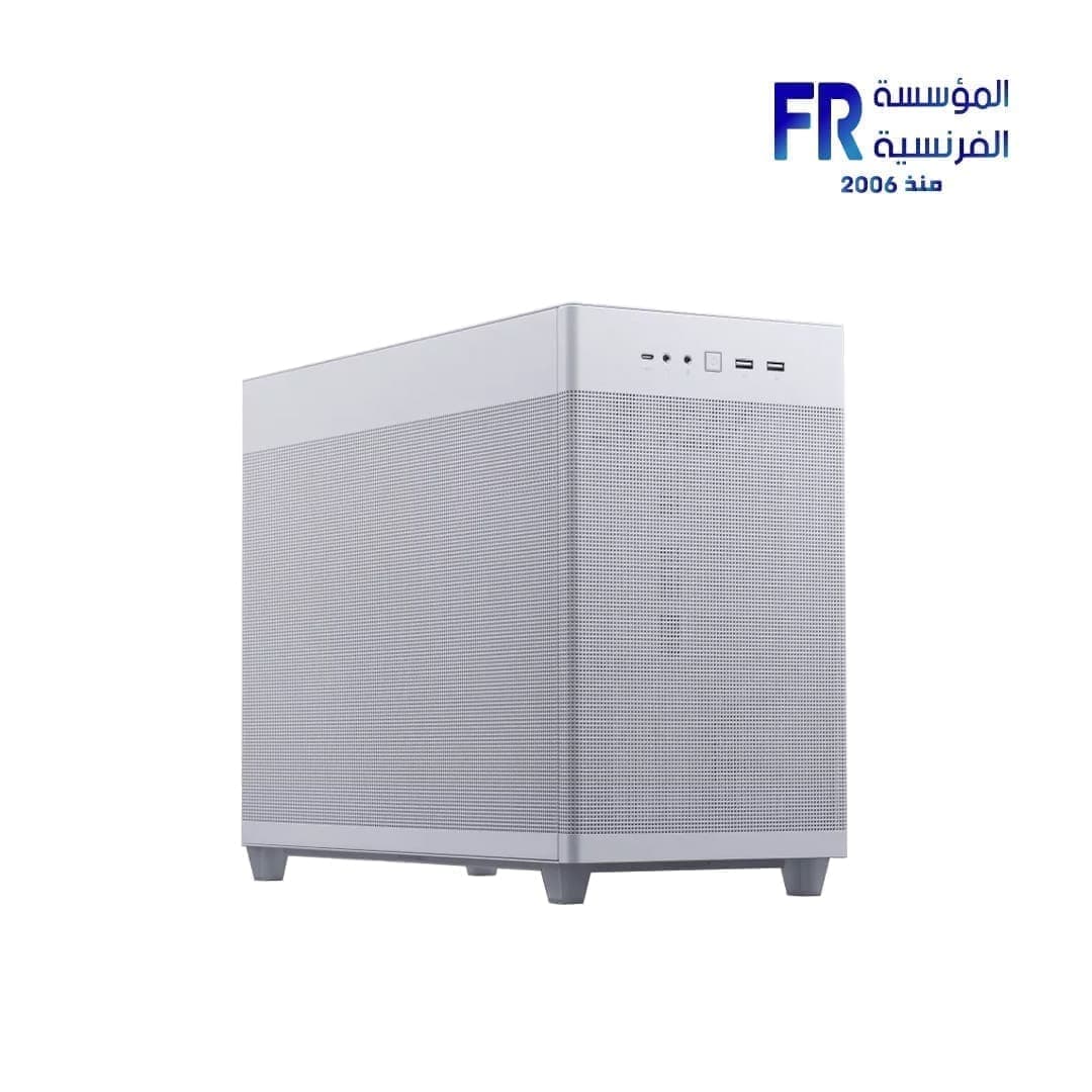 Asus Prime AP201 Mesh M-ATX White Micro Tower Case
