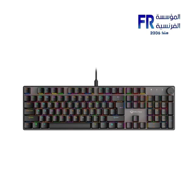 Meetion MK009 PRO Hotswap Red switch Arabic Mechanical Keyboard