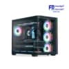 Aerocool B508A Argb Flow + Lux 550w 80 Plus Bronz Mid Tower Case