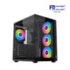Xigmatek Pano II Air Arctic Type C 8 Fan ARGB Pwm Curved TG EATX Super Tower Case