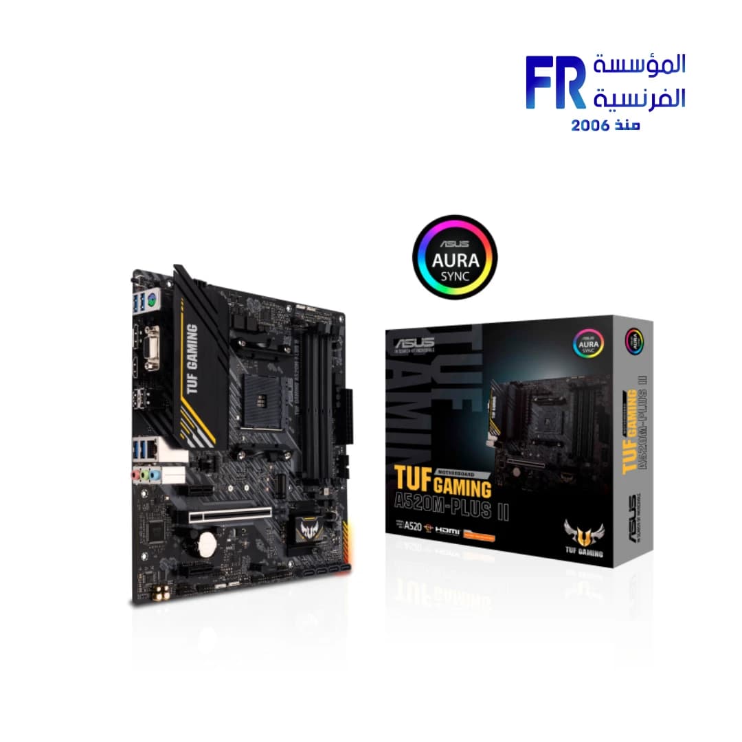 ASUS TUF Gaming A520M-Plus II V2 Socket AM4 DDR4 Micro ATX Motherboard