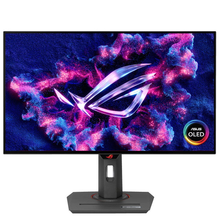 ASUS ROG Strix OLED XG27AQDMG 26.5 Inch 240Hz 0.03ms QHD WOLED G-SYNC Compatible Black Gaming Monitor