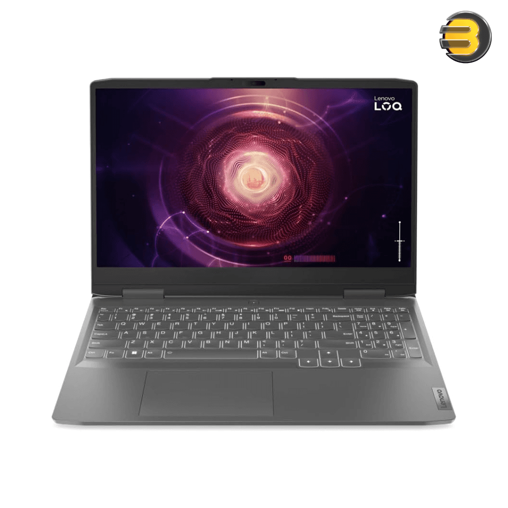 Lenovo LOQ 15IRX9 Gaming Laptop Intel Ci7-13650HX 16GB RAM 512GB SSD RTX 3050 6GB 15.6 FHD 144Hz G-SYNC DOS Luna Grey - 83DV008QED